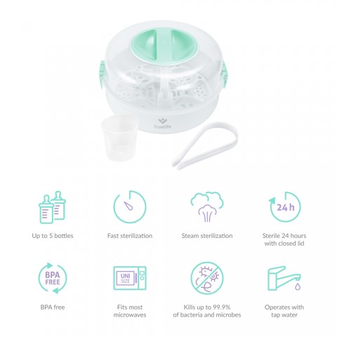 TrueLife Invio MS5 Cumisüveg Sterilizátor